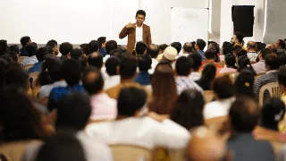 Law of Attraction session for 250+ entrepreneurs